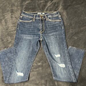 Classic Blue Distressed Kids Jeans